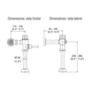 FLUXOMETRO DE MANIJA 110-WC-4.8 Ahorrrador