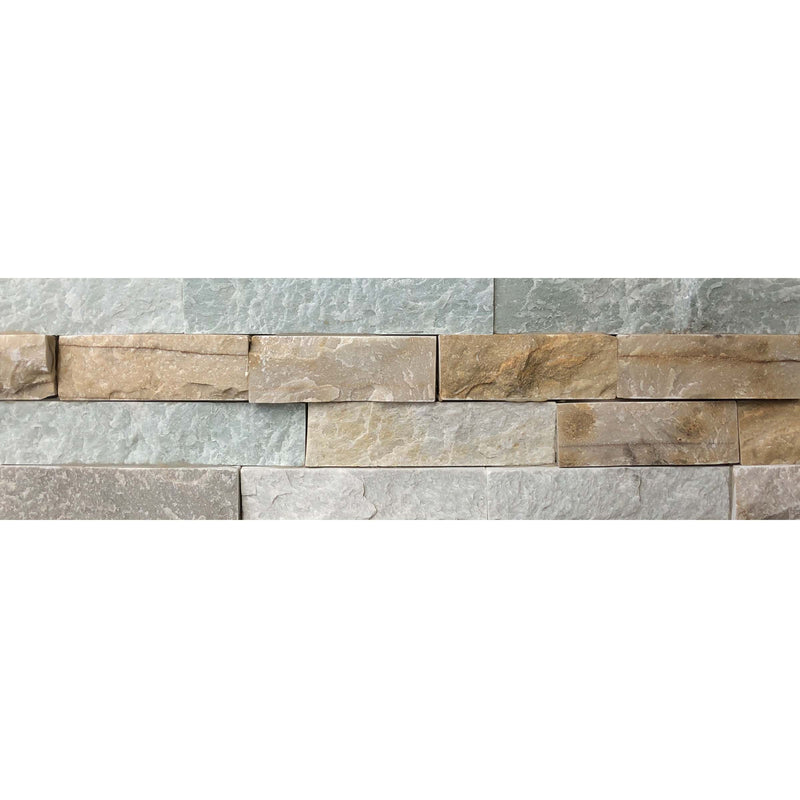 PIEDRA NATURAL HIMALAYA BEIGE 15 X 60 CM (CAJA DE 5 PZAS = 0.45 M2)