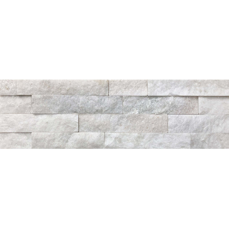 PIEDRA NATURAL ZENIT QUARTZITE WHITE (CAJA DE 6 PZAS = 0.54 M2)
