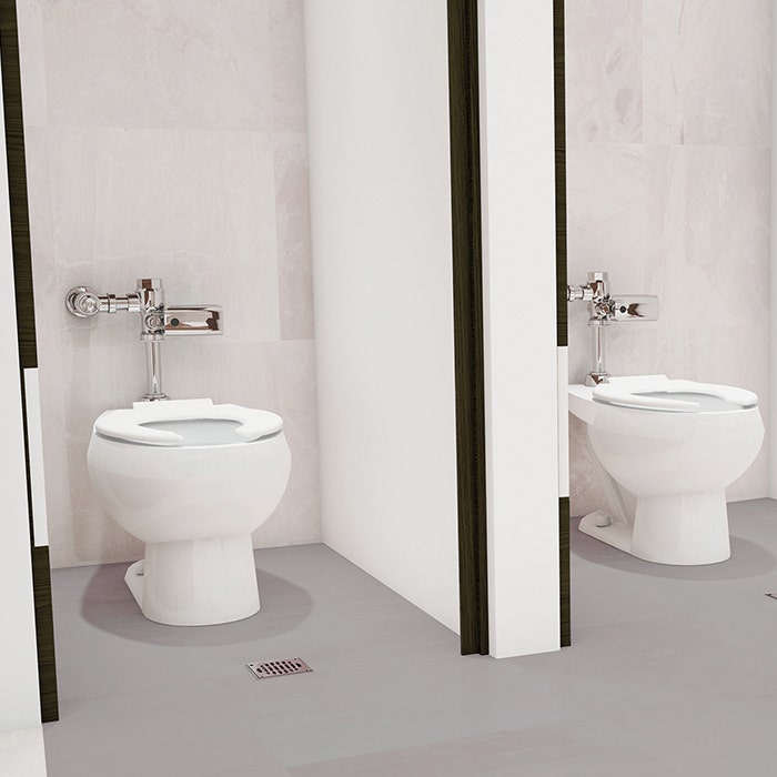 TAZA, FLUXOMETRO ASIENTO-NAO FB-3.5