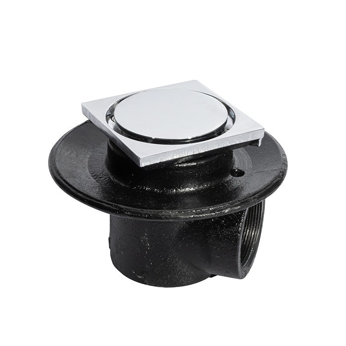 COLADERA CORTA DE UNA BOCA LATERAL DESAGUE DE CONTORNO CUADRADO TAPA REMOVIBLE 22-CHL