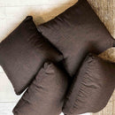 SET 4 PZA. LISO CAFE 30X30 CM