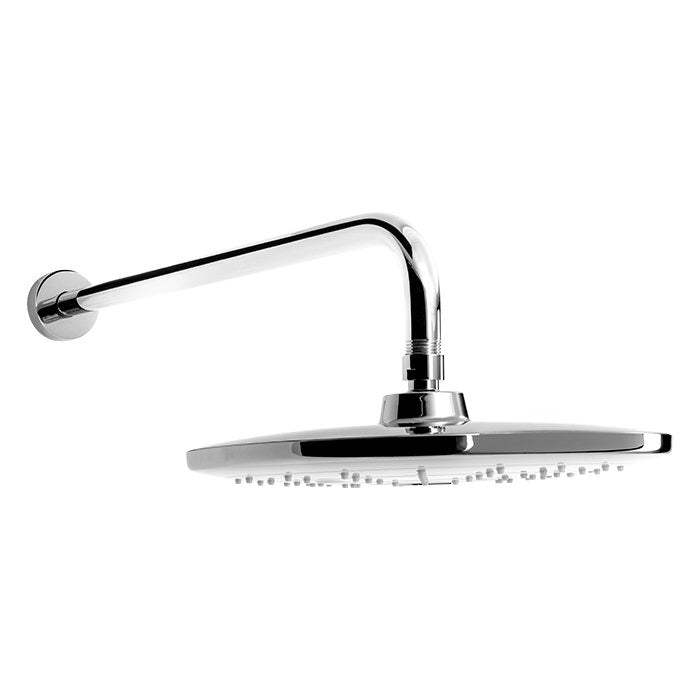 REGADERA CUADRADA MULTICHORRO DE PLATO ANCHO H-3303-C/B