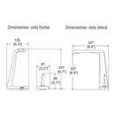 MONOMANDO DE LAVABO ALTO PIURA PIU-101