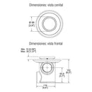 COLADERA DE 3 BOCAS-25-HL