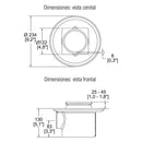 COLADERA DE 1 BOCA-282-35-CHL