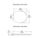 ASIENTO Y TAPA PARA WC BLANCO-ATR-1