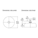 TENDEDERO RETRACTIL LONGITUD 3.25 CM-122