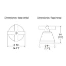 JUEGO DE MANERALES GRANDES ANTARES C-44