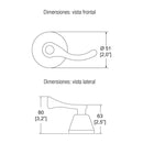 JUEGO DE MANERALES GRANDES ALBATROS C-45