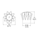 JUEGO DE MANERALES GRANDES FLAIR C-5