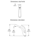 MONOMANDO PARA FREGADERO PALMA-E-306