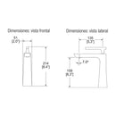 MONOMANDO DE LAVABO KONOS E-916