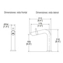 MONOMANDO DE LAVABO BAMBOO E-922