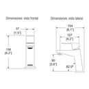 MONOMANDO DE LAVABO SQUADRA E-929