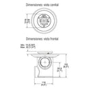 COLADERA DE 3 BOCAS -25
