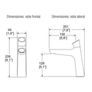 MONOMANDO DE LAVABO ALBA E-940