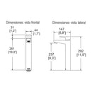 MONOMANDO DE LAVABO ALTO CENTURY E-943
