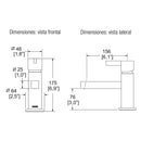 MONOMANDO DE LAVABO KUBICA EP-94