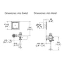 FLUXOMETRO DE SENSOR FC-185-19