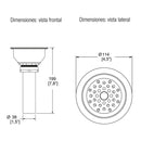 CONTRACANASTA PARA FREGADERO-H-8801