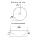 LAVABO DE SOBREPONER-LV MOREA