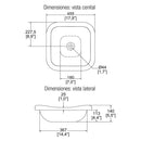 LAVABO DE DOBLE INSTALACION-LV STALA