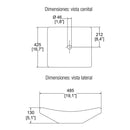 LAVABO DE SOBREPONER-LV TRAZZO