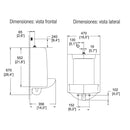 MINGITORIO , FLUXOMETRO-FERRY 1-1