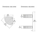 REPISA DE REJILLA ESQUINERA DOBLE-REJ-05