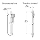 REGADERA MANUAL DE ALTURA -RM-24