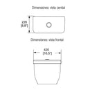 TANQUE DRAKAR16-BLANCO