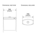 TANQUE MURANO-BLANCO