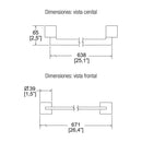 TOALLERO DE BARRA-14105