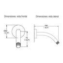 BRAZO Y CHAPETON PARA REGADERA-TR-012