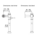 FLUXOMETRO DE MANIJA 117-38