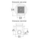 COLADERA DE 3 BOCAS-1342-35CHLI