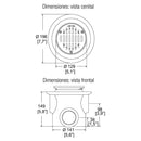 COLADERA DE 3 BOCAS-1342-H