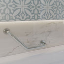 AGARRADERA PARA TINA CON JABONERA DE REJILLA, CONVERTIBLE A DERECHA O IZQUIERDA-158