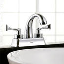 MEZCLADORA DE LAVABO 4" ALBATROS HM-17