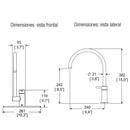 MONOMANDO PARA FREGADERO ELITE -E-300-EB