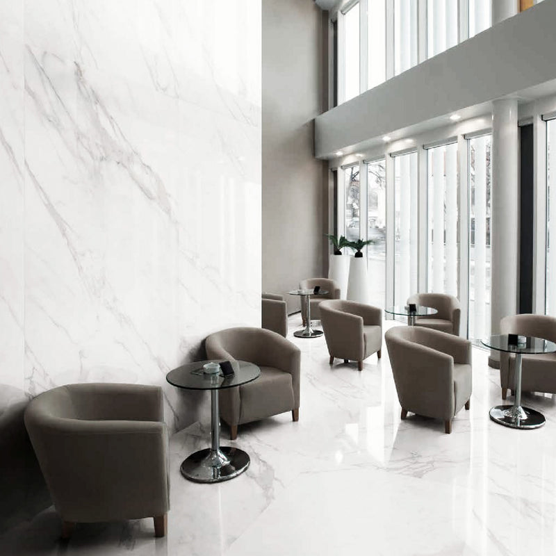 PISO PORCELANICO MAXIMUS DOVE CARRARA PULIDO 122 120X120 (CAJA 2.88 M2)