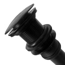 VALVULA POP-UP NEGRA CIERRE EXTERIOR SIN REBOSADERO 90.0155N