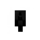 MONOMANDO C/DESVIADOR REGADERA LEXUS BLACK 1230101N