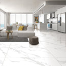 PISO PORCELANICO CARRARA POLARIS PULIDO BLANCO 59.5X119.5 (CAJA 2.13 M2)