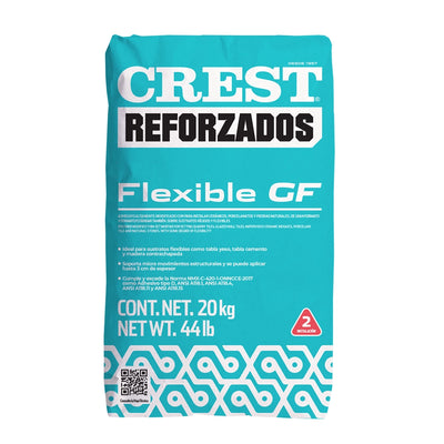 PEGAPORCELANATO CREST REFORZADOS FLEXIBLE GRAN FORMATO 20 KG POR BULTO