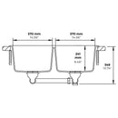 FREGADERO SCHOCK ALIVE N200 POLARIS NEGRO