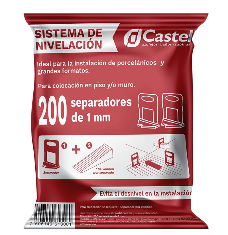 SEPARADORES NIVELANTES 1MM