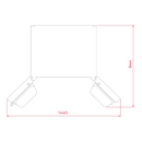 REFRIGERADOR TOTAL RMF 77960 GBK MX 4 PUERTAS