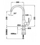 GRIFO DE COCINA IN 915